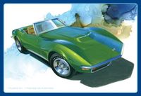 AMT 1437 1972 Chevrolet Corvette Roadster Modelbouwkit - 1:25