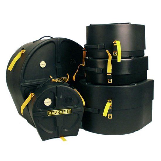 Hardcase HROCKFUS2W Rock Fusion 2 Drum Case Set