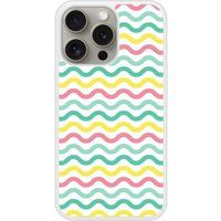 iPhone 15 Pro Vagues colorees siliconen hoesje