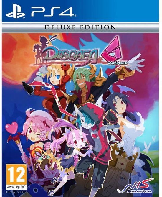 NIS America Disgaea 6 Complete Deluxe Edition Role Playing Game (RPG) PlayStation 4 Blu-ray