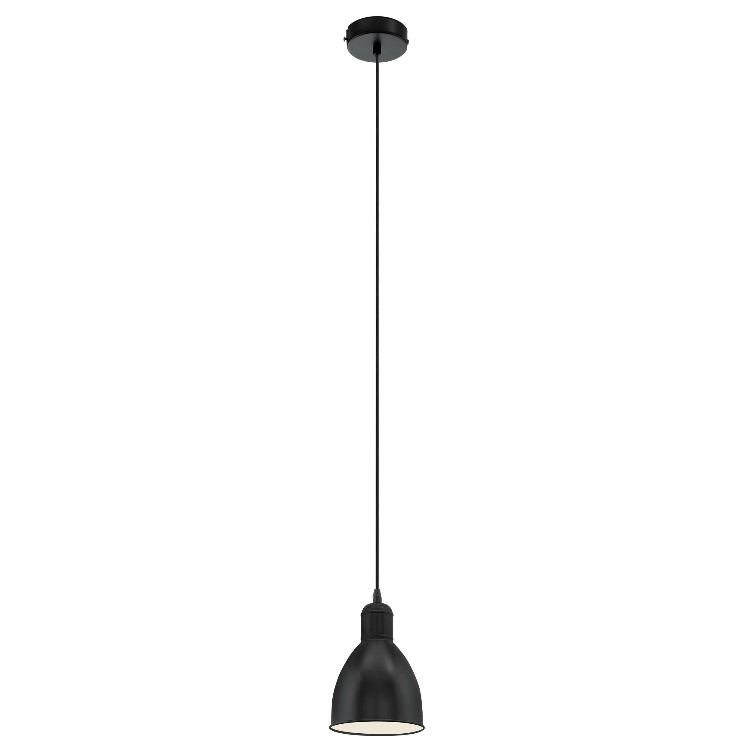 EGLO Priddy Hanglamp - 110 cm - Staal - E27 - 675 g - 49464