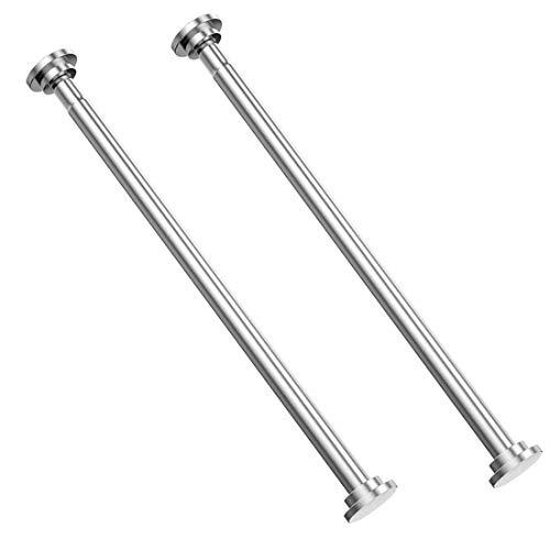GQC Douchegordijnstang, 2 verstelbaar25,639,4 inch veerspanning
