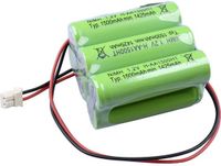 Mexcel NS1500AAHT Accupack Aantal cellen: 6 Batterijgrootte: AA (penlite) Geschikt voor hoge temperaturen, Stekker NiMH