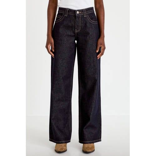 Cache Cache wide leg jeans - donkerblauw