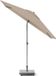 Platinum Sun & Shade Lisboa Middenstokparasol 210x150cm Taupe