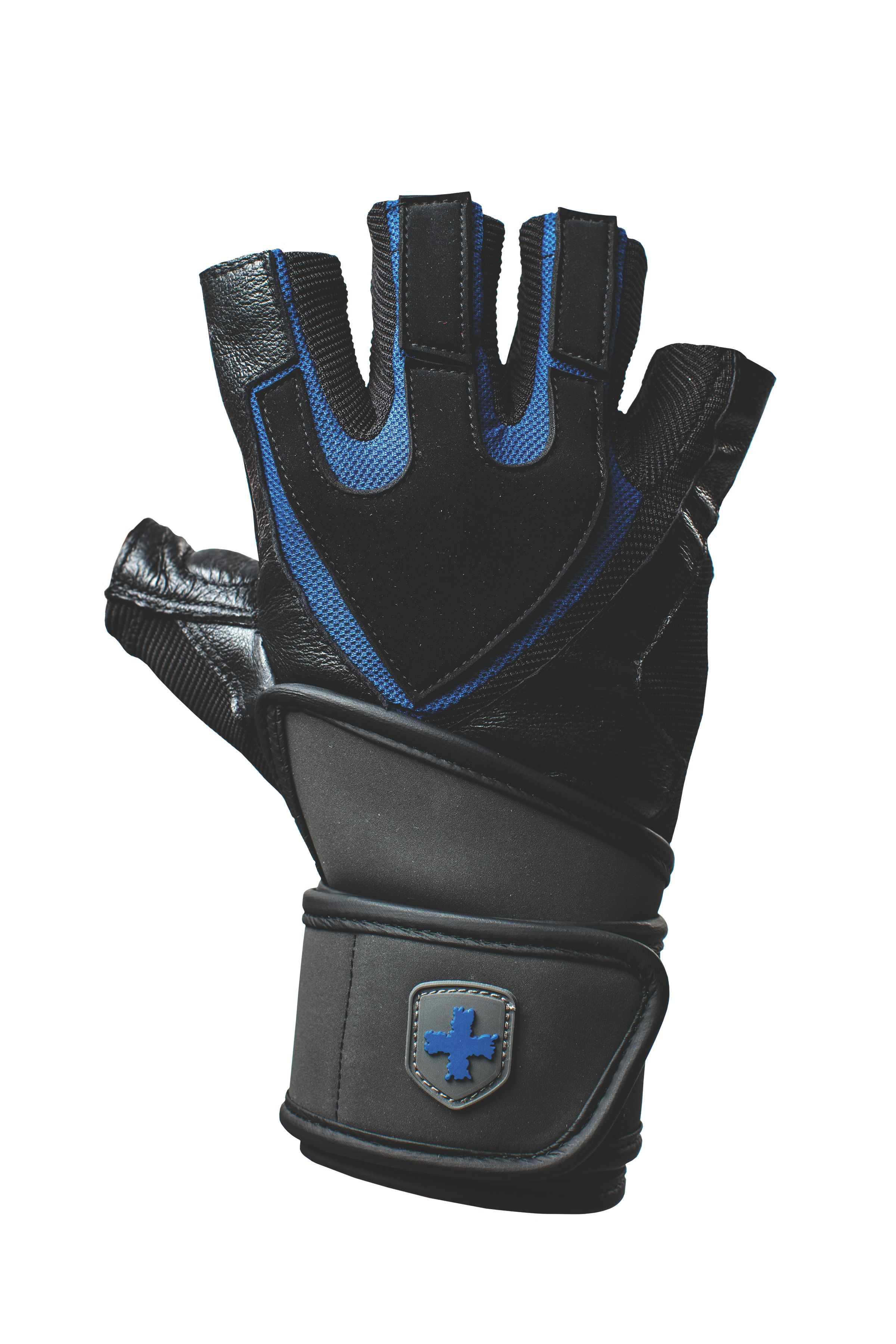Harbinger Training Grip Gloves Black/Blue - S