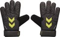 Hummel Hmlblaze26 Gants de gardien de but Unisexe Noir/Jaune Polyester Taille 4