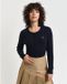 GANT Cardigan en coton stretch CABLE CARDIGAN