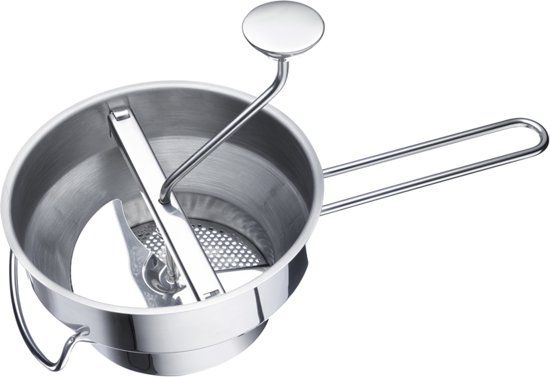 Westmark Finoletta Passeermachine - Drie Schijven - RVS