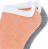 Esprit Allover Stripe 2-Pack sneakersokken heren veelkleurig - maat 43-46