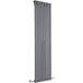 Hudson Reed Radiateur Design Delta Vertical Anthracite 160 cm x 49 cm x 4.6 cm 1028 Watts