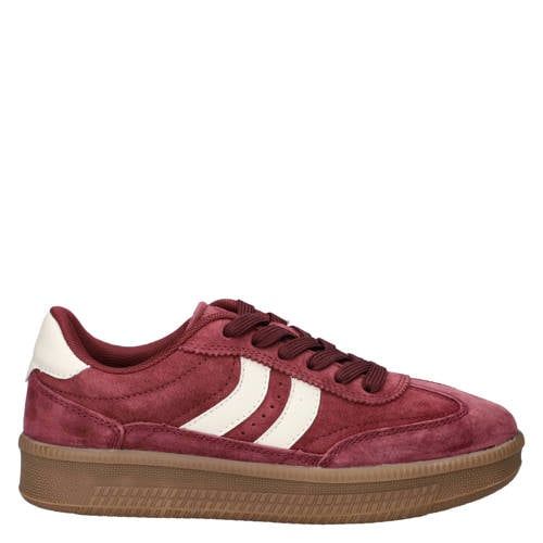 Nelson suède sneakers - bordeaux