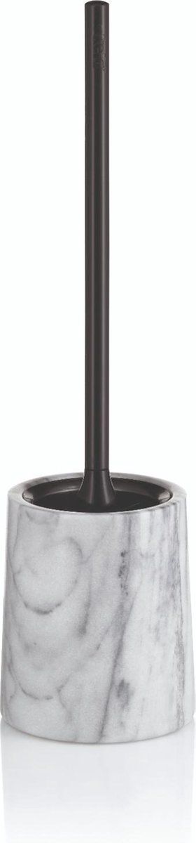 Kela 20028 Toiletborstel - Marmer - Wit - 110mm x 480mm