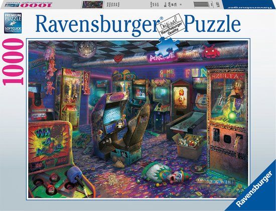 Ravensburger Vergeten speelhal Puzzel - 1000 stukjes - Multicolor