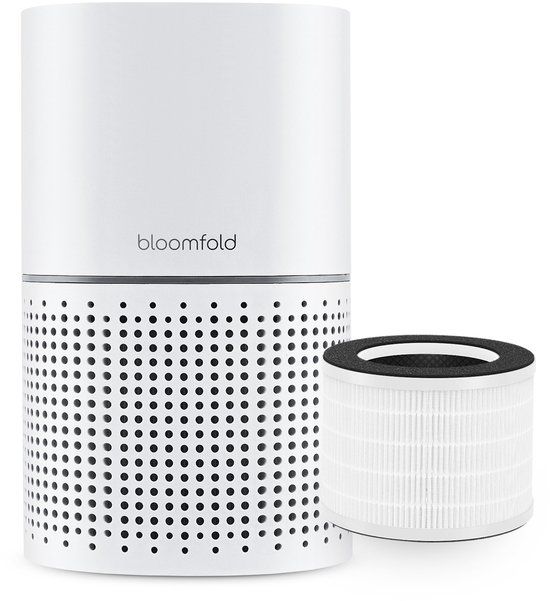 Bloomfold Luchtreiniger - Air Purifier - HEPA 13 filter + koolstoffilter - CADR: 240m3/h - Luchtkwaliteit indicator - 3 standen + slaapstand
