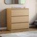 Vida Designs Commode Denver grenen 3 Drawer