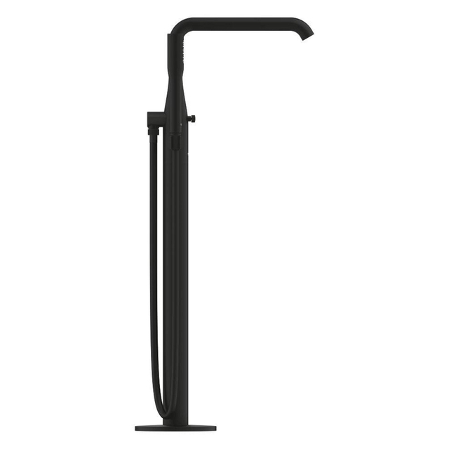 Grohe Grohe Essence vrijstaande badkraan - handdoucheset - phantom black (mat zwart) 25248KF1