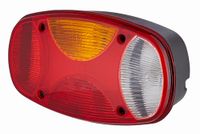 HELLA Achterlicht - Cargoluna - Verlichting - 24V / 12V - Opbouw/geschroefd - ECE/ADR/GGVS - Kleur van het licht: meerkleurig - Stekker: Schuko-stekker - links - Hoeveelheid: 1-2VP 343 640-051