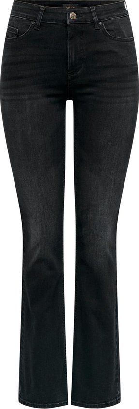 ONLY ONLBLUSH Mid Flared Jeans - Women - Washed Black - Size XS/30
