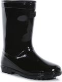 Regatta Wenlock bottes de pluie décontractées pour enfants, noir, taille 34