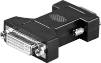 Goobay VGA naar DVI-I adapter / zwart