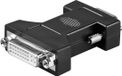 Goobay VGA naar DVI-I adapter / zwart
