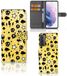 Samsung Galaxy S21 Plus Punk Geel Housse de téléphone avec nom