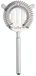 Kitchencraft Barcraft Hawthorne Strainer voor cocktails, Roestvrij Staal, 9 X 20 Cm