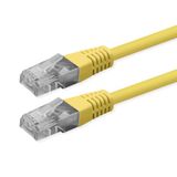 ROLINE Cat.6 (Class E) Patch Cable, UTP, PoE, geel, 1,5 m