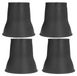Lève-meubles 15 cm - Lève-meubles réglable - Patins antidérapants - Lève-meubles robustes - Plastique - 4 pièces - Lève-lit