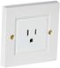 Pro Elec PE5116 Een merican Plug Socket, 1G 15A