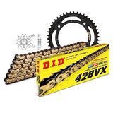 Kettingset DID Kettingset staal 428VX / 120 klinknagel slot voor KTM SX 85 cc Bj. 2003-2017