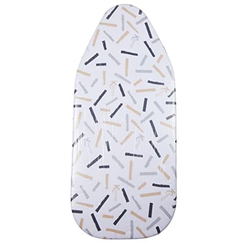 Kleeneze Kleeneze KL028293FEU7 Table Top Ironing Board With 100% Cotton Machine Washable Cover, Compact and Easy to Store, Great for Travelling, Perfect for Left and Right-Handed Users, Steel, 73 x 31 cm