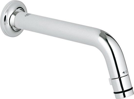 GROHE Universal Wall-Mounted Faucet - 1/2'' - Long Spout - Chrome - 20203000