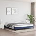 Maison Exclusive - Lit sans matelas, bleu, 160x200 cm, rembourré
