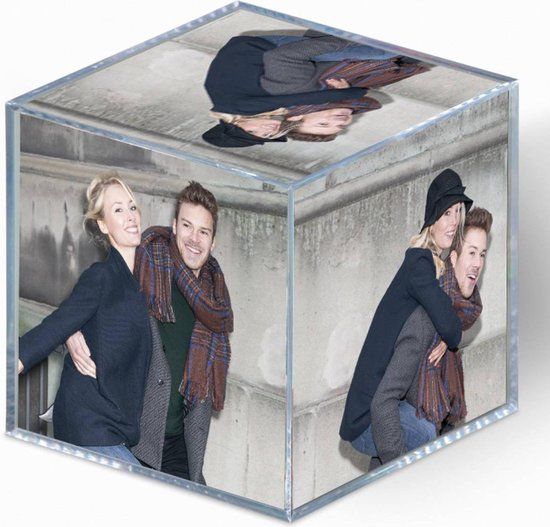 Walther Design Fotokubus - 8.5 x 8.5 cm - Transparant