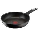 Lagostina Intensive Pro Antiaanbakpan, 26 cm, titanium coating, krasbestendig, snel en gelijkmatig koken, thermo-signaaltechnologie, geschikt voor alle warmtebronnen, inclusief inductie