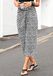 LASCANA Broek zwart / wit
