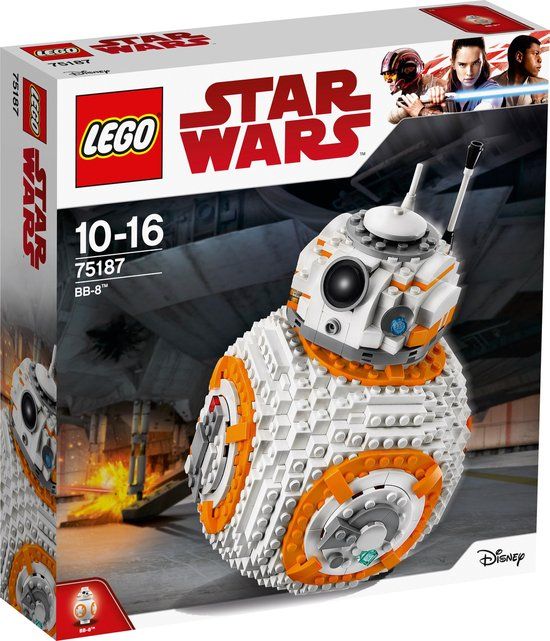 LEGO Star Wars BB-8 75187 - Wit - Jongen - 6-12 maanden