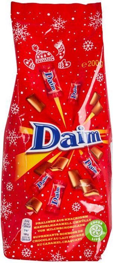 DAIM MINI CARAMEL CHOCOLADE - 200g x 15