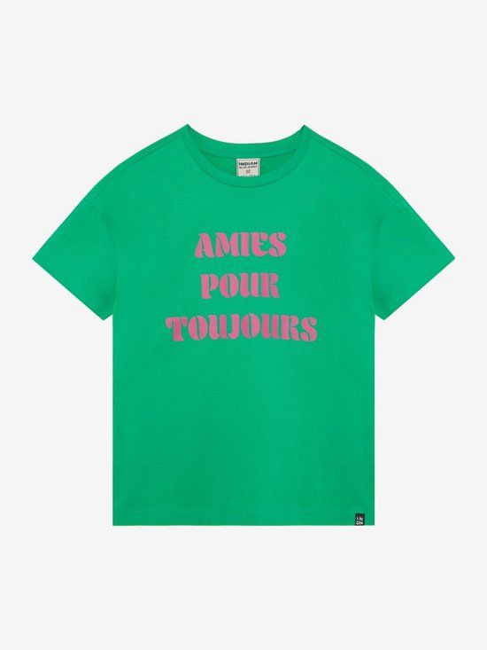 Indian Blue Jeans T-shirt Wide Fit simply green Maat 128
