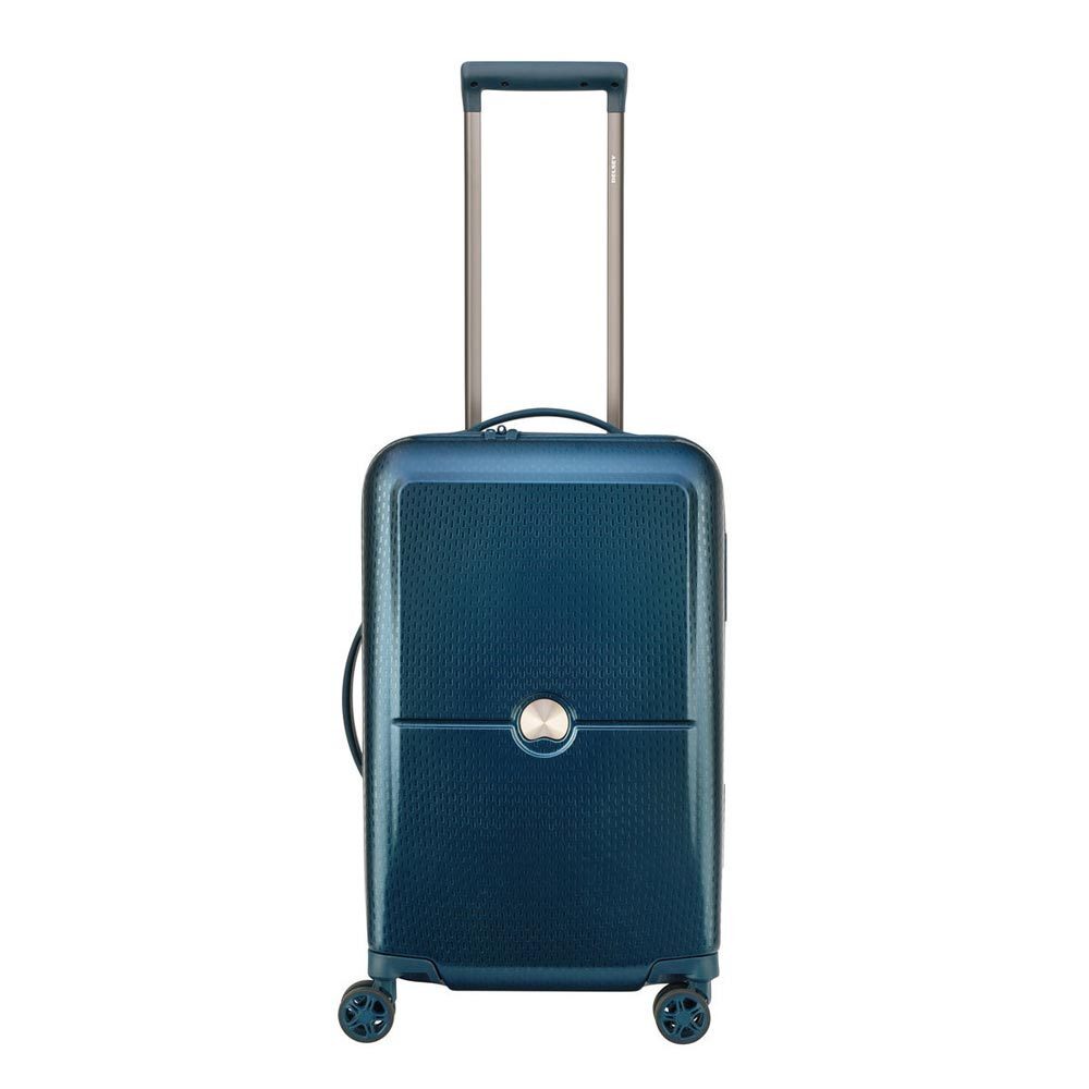 DELSEY Turenne 4 Wheel Trolley 55 night blue Harde Koffer Blauw