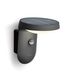 Philips Hue Philips Tyla Solar LED Wall Light - Anthracite - Round - With Sensor