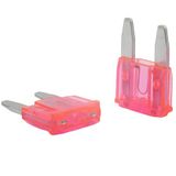 5 SeKi 5 stuks Mini platte steekzekeringen 4A roze 32V/DC