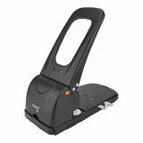 D.RECT 1300 perforator groot | 100 vellen | aanslagrail met formaatspecificaties | registratiegatoren kantoorperforator registerperforator papierperforator | 2-voudige krachtige perforatie zwart