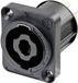 Neutrik NL4MPXX-UC Connecteur de haut-parleur, bride, contacts droits, nombre de pôles : 4, noir, 1 pièce
