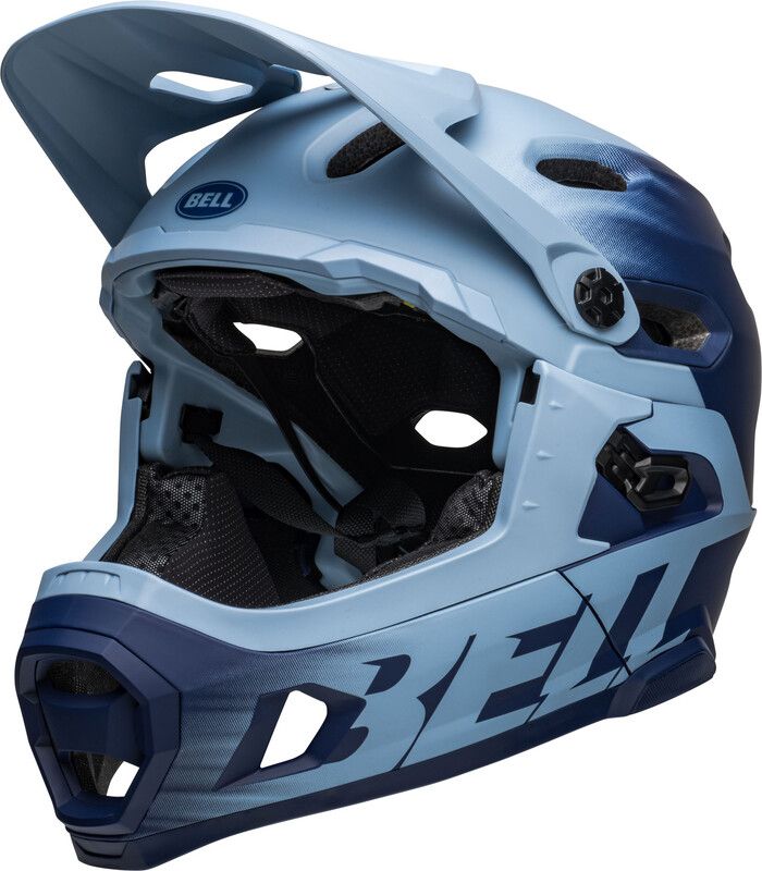 Bell Super DH MIPS Helm - blauw