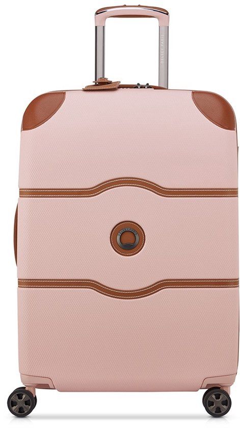 Delsey Chatelet Air 2.0 4 Wheel Medium Trolley 66 pink