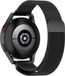 Strap-it Milanees bandje zwart voor Samsung Galaxy Watch 5 / 4 / Classic