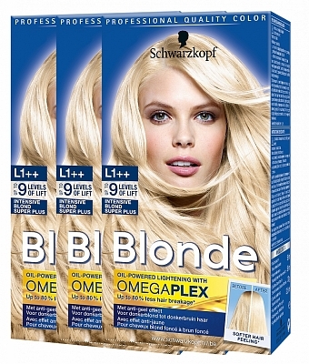 Schwarzkopf Blonde L1 Intensive Blond Super Plus Voordeelverpakking